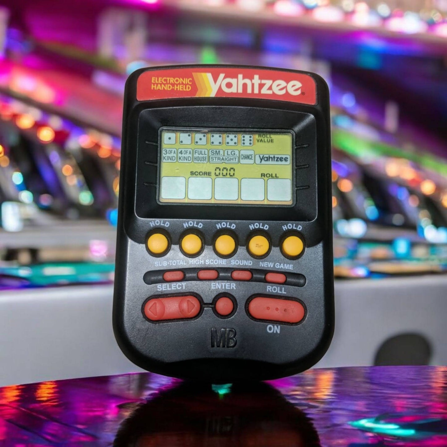 Vintage 90's 1995 Electronic Handheld Yahtzee Game
