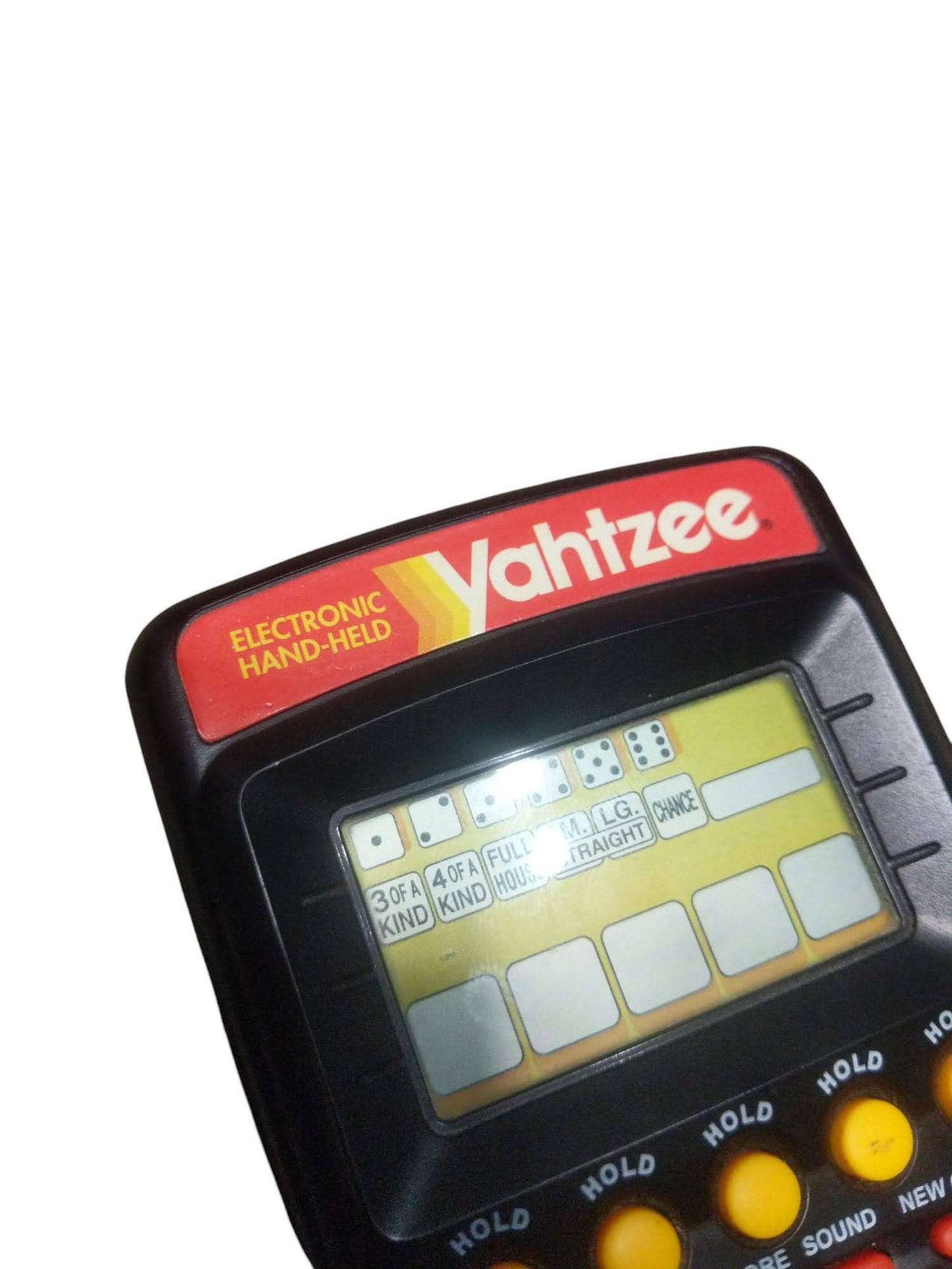 Vintage 90's 1995 Electronic Handheld Yahtzee Game
