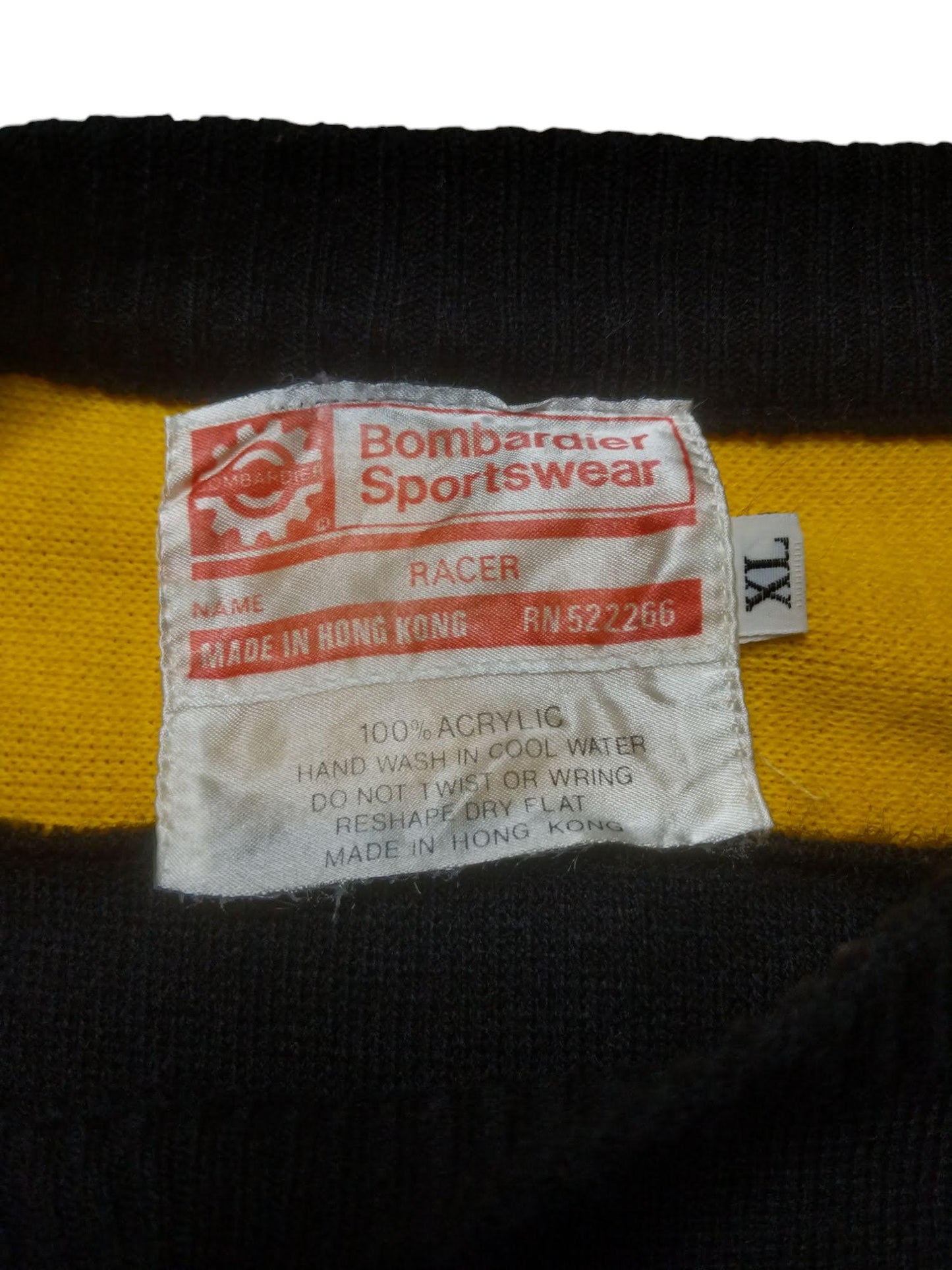 Vintage 70's 80's Bombardier Ski-Doo Sweater