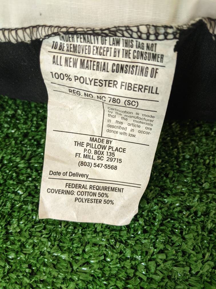 2 Vintage 90's 1999 New Orleans Saints Throw Pillows