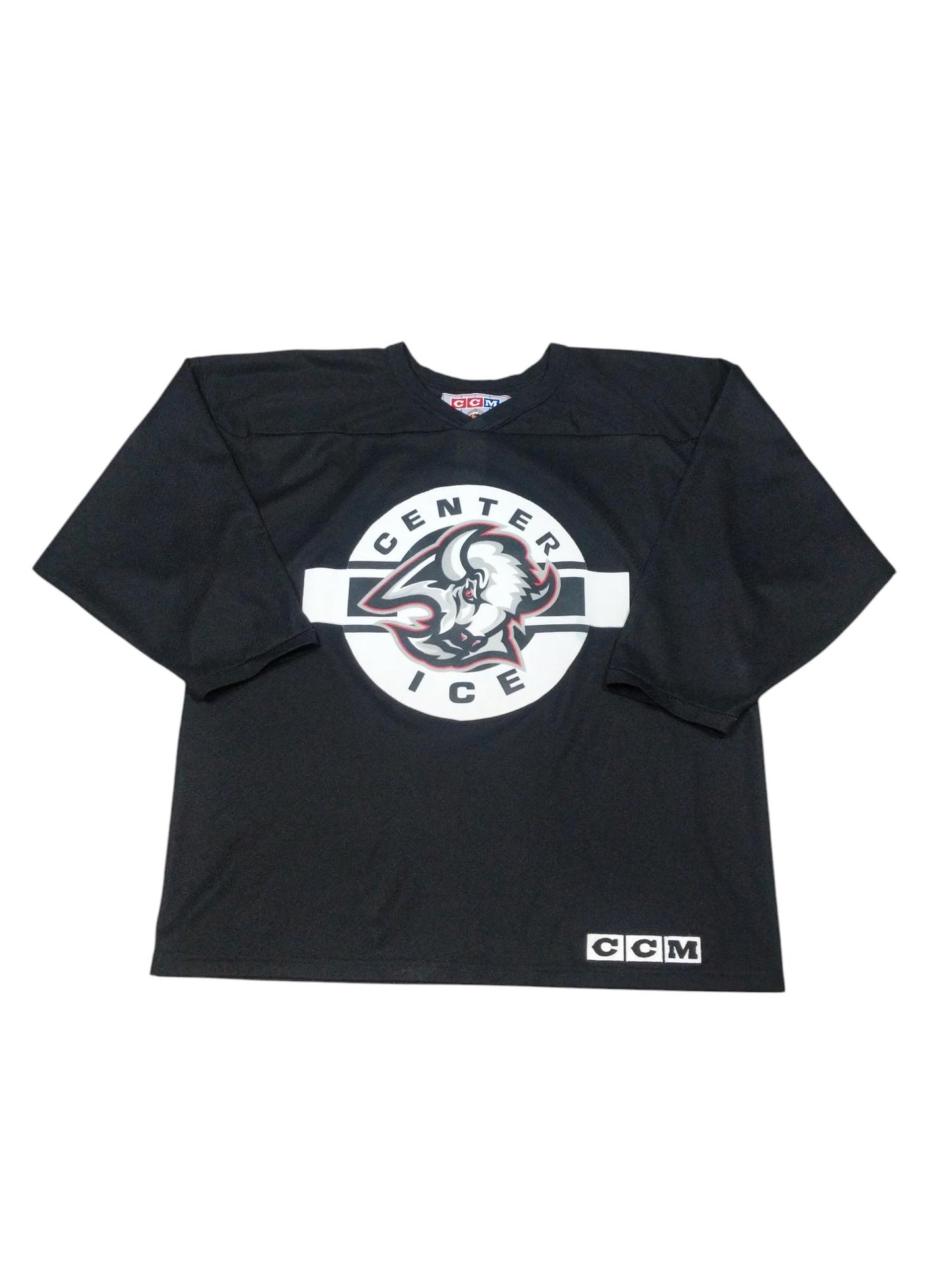 Vintage 90's Buffalo Sabres CCM Center Ice Practice Jersey Sweater Tshirt Sweatshirt Jacket Hat Cap