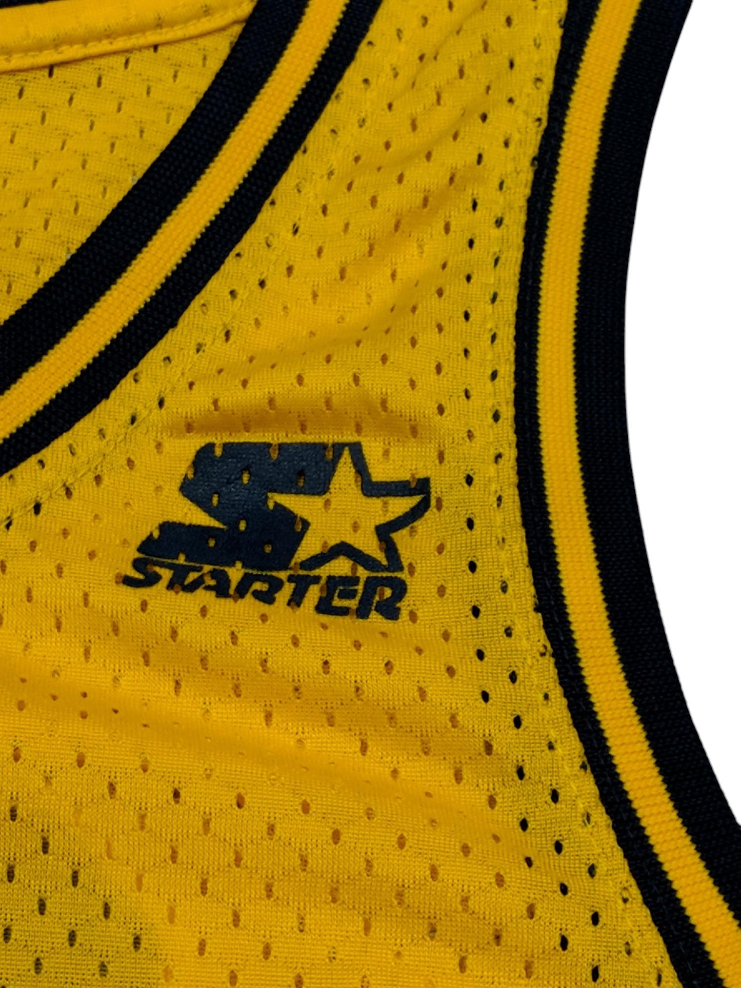Vintage 90's University Of Michigan Wolverines Maurice Taylor Starter Jersey Fab 5